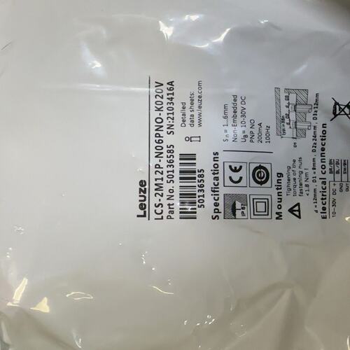 议价Leuze劳易测接近开关 LCS-2M12P-N06PNO-