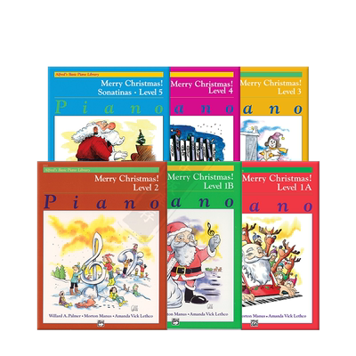 快乐钢琴基础教程圣诞快乐Alfred