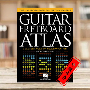 Guitar Get 查鲁帕克恩 乐谱书 Neck HL00124164 吉他指板图表 Fretboard 海伦德原版 Better Atlas Navigation Grip