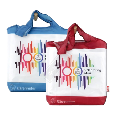 骑熊士100周年手提包红色蓝色