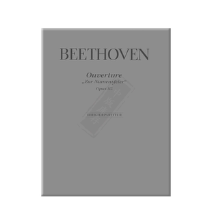 贝多芬 命名日庆典序曲 Op115 总谱 大熊原版乐谱书 Beethoven Zur Namensfeier Score PB14510