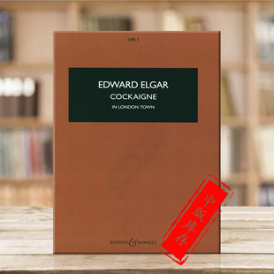 fur BH15053 管弦乐团 Edward Elgar 乐谱书 op40 博浩原版 Sinfonieorchester 埃尔加 Cockaigne 安乐乡序曲