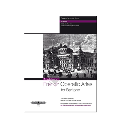 法国歌剧咏叹调男中音和钢琴