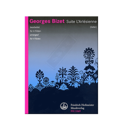 比才阿莱城姑娘第二组曲四支长笛