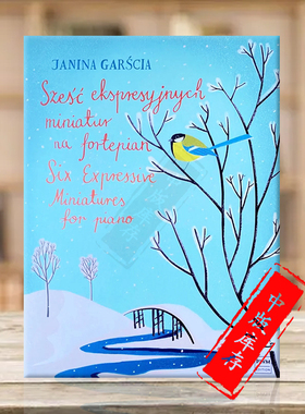加西亚 富有表现力的小作品 6首 Op74 钢琴独奏 PWM原版乐谱书 Janina Garscia Six Expressive Miniatures PWM9758