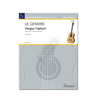 詹德雷通戈伊三联画两把古典吉他