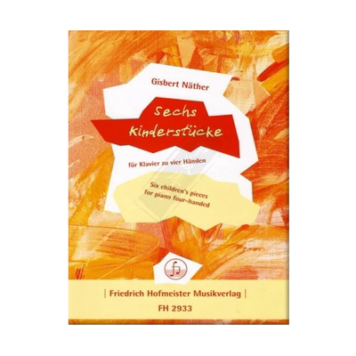 内瑟六首儿童乐曲钢琴四手联弹