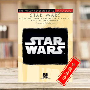 经典 HL00210445 Classics Williams 星球大战 12首来自遥远星系 Star 钢琴独奏 作品 威廉姆斯 海伦德原版 Wars 乐谱书