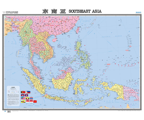 世界热点国家地图-东南亚
