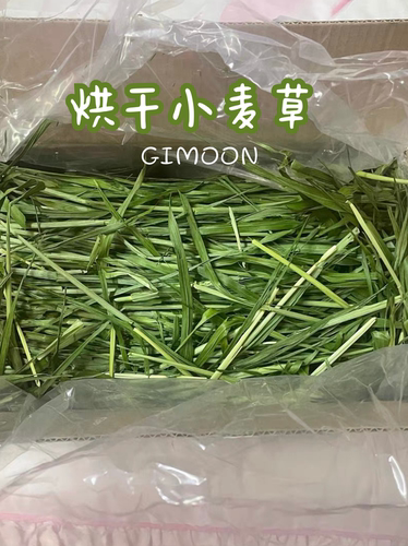 26年头茬烘干小麦苗苗|排毛补充维生素兔兔子龙猫豚鼠荷兰猪