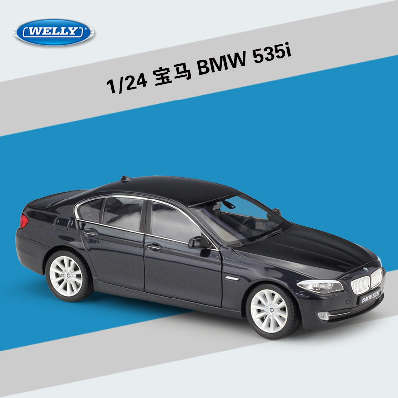 【GL798】威利WELLY 1:24宝马 BMW 535i 轿车仿真合金汽车模型 收