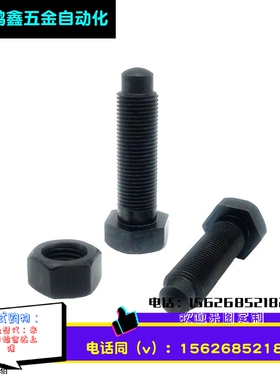 PBE21碳钢细牙定位螺栓螺纹前端R型 STCA8/10-15/20/25/30/35/80