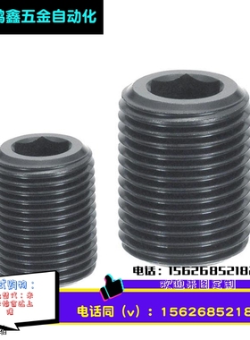 PAF01/碳钢细牙内六角调整螺丝LVW12/16/20/24/30-10/20/40LVFW