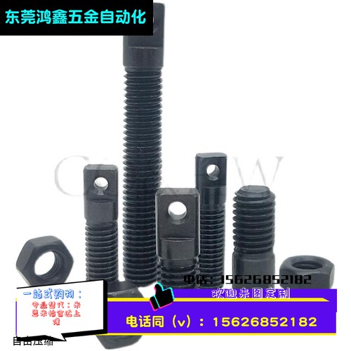 AIPO3/M4/M5/M6拉伸弹簧用支柱/两平面型FFD01