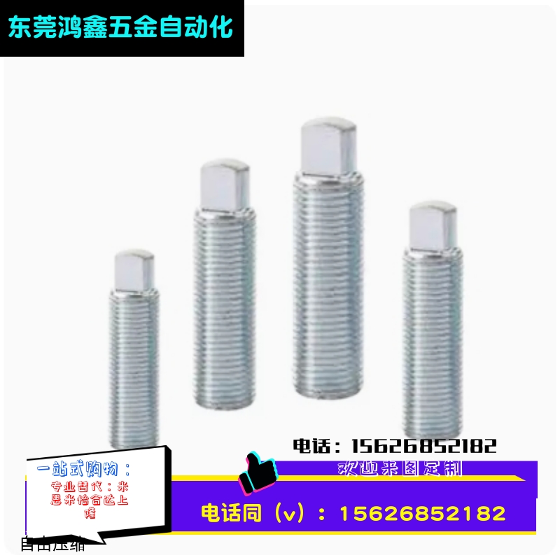 PAS31内六角细牙调整螺丝组件HANS4/5/6-10/15/20/25/30/35/40/50