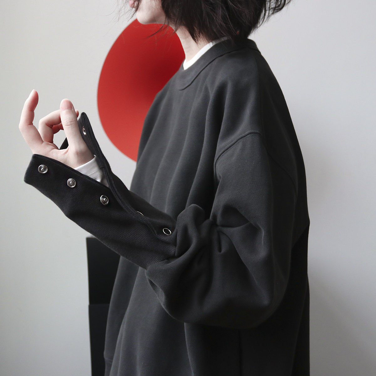 两件包邮 呈现特别！重磅490克！加绒加厚小众个性宽松圆领卫衣女,个性定制/设计服务/DIY,棉服工装,淘宝优惠券,粉丝福利购,淘宝优惠卷