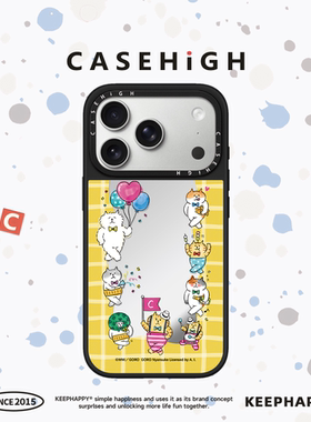 【C家】联名咕噜猫GORO喵之助适用苹果17/16promax手机壳iphone17pro镜面MagSafe磁吸15/14p韩13pro可爱17Air