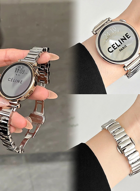 适用华为gt4表带不规则蝴蝶扣合金表带GT3watch43pro高级GT5男女