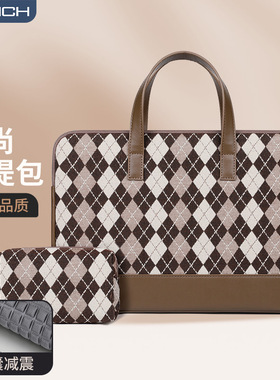 苹果MacbookPro笔记本电脑包14.2英寸适用airM2手提拉杆式内胆包13.6寸简约时尚轻薄便携16.2全包防摔收纳袋