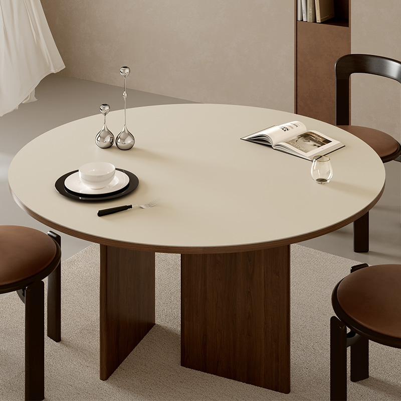 莫兰迪圆桌垫餐桌垫桌布厨房防水垫防油垫耐高温餐桌轻奢简约现代