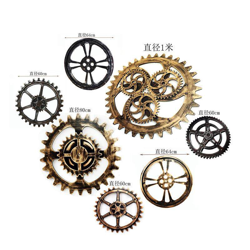 仿铁齿轮墙壁酒吧装饰艺术壁挂复古工业风 咖啡厅齿轮墙上壁饰,家居饰品,壁饰,淘宝优惠券,粉丝福利购,淘宝优惠卷