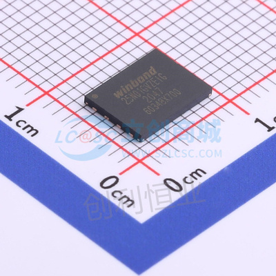 贴片 W25N01GVZEIG 封装WSON8 3V 1Gb 串行NAND闪存芯片 质保价优