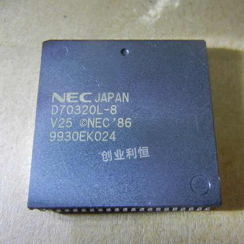 UPD70320L8 全新原装 UPD70320L NEC PLCC84 V25 微控制器IC芯片