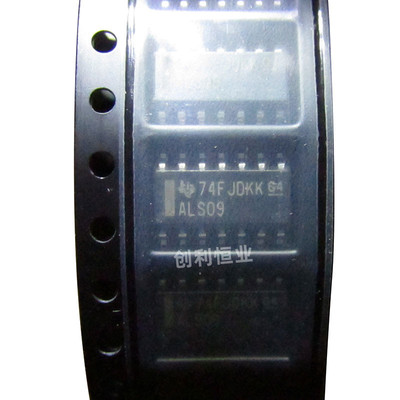 全新 SN74ALS09DR ALS09 SOP-14四路2输入正与门与集电极开路输出