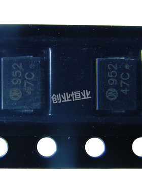 原装双向TVS瞬变抑制二极管600W 47V P6SMB47CAT3G 丝印：47C SMB