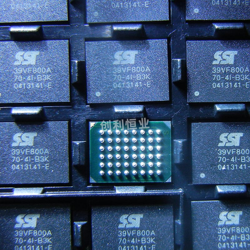 SST39VF800A-70-4I-B3K存储器芯片 全新原装 贴片BGA48