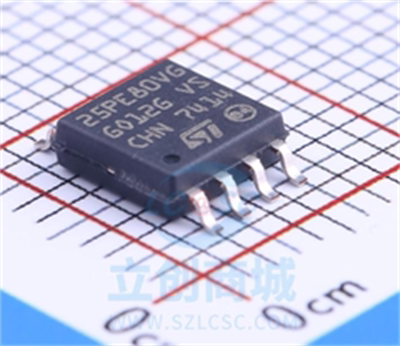 现货正品M25PE80-VMW6TG 25PE80VG 全新原装 8Mbit SOP8 1M SPI F
