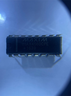MAX4560CPE电子元器件集成块电路IC芯片原装进口配件双列插件