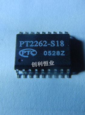PT2262-S18 PT2262 SOP18 发射遥控器芯片 全新原装 现货供应热卖