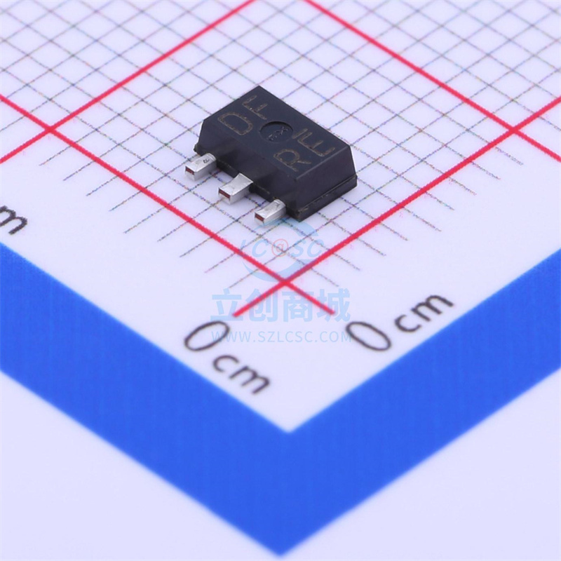 贴片三极管 2SD1898 印字DF/DFRH 晶体管 80V/1A SOT-89