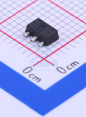 贴片三极管 2SD1898 印字DF/DFRH 晶体管 80V/1A SOT-89