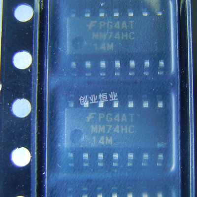 全新原装 MM74HC14M 74HC14M MM74HC 14M 贴片SOP14 驱动器芯片