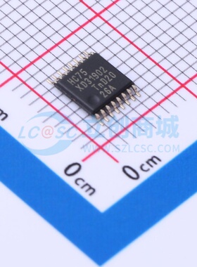 锁存器 74HC75PW,118 TSSOP-16 Nexperia(安世) 电子元件原装正品