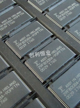 全新MBM29F800BA-70PFTN 90PFTN 29F800BA TSOP-48储存器闪存芯片