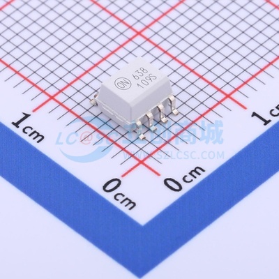 逻辑输出光耦 HCPL0638 SOIC-8 onsemi(安森美) 电子元件原装正品