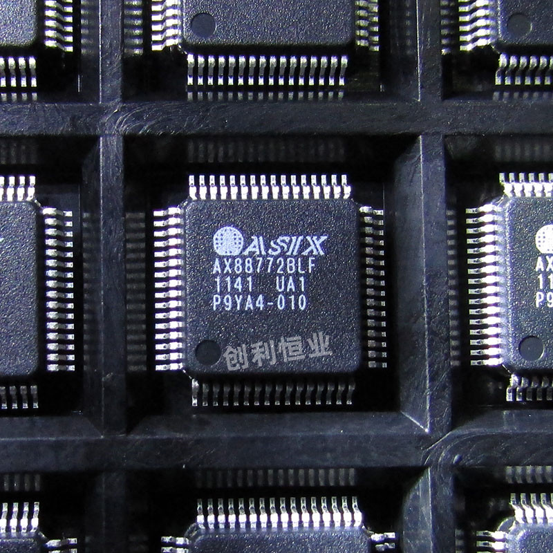 AX88772BLF AX88772CLF QFP-64封装 以太网控制器芯片 原装现货