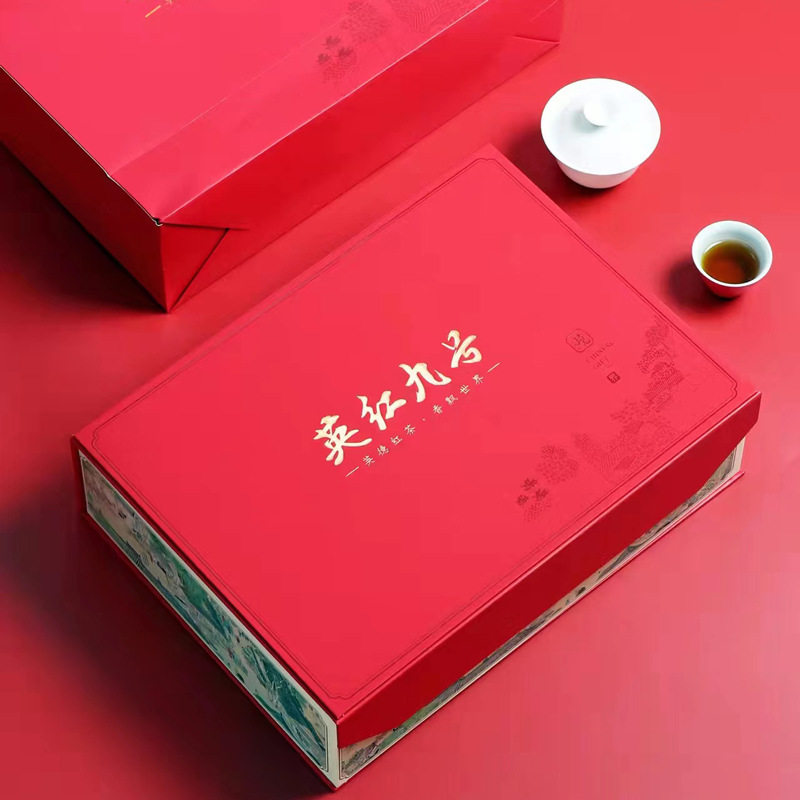 英红九号英德红茶500g高档境界礼盒罐装大气蜜香型新茶送礼开门红