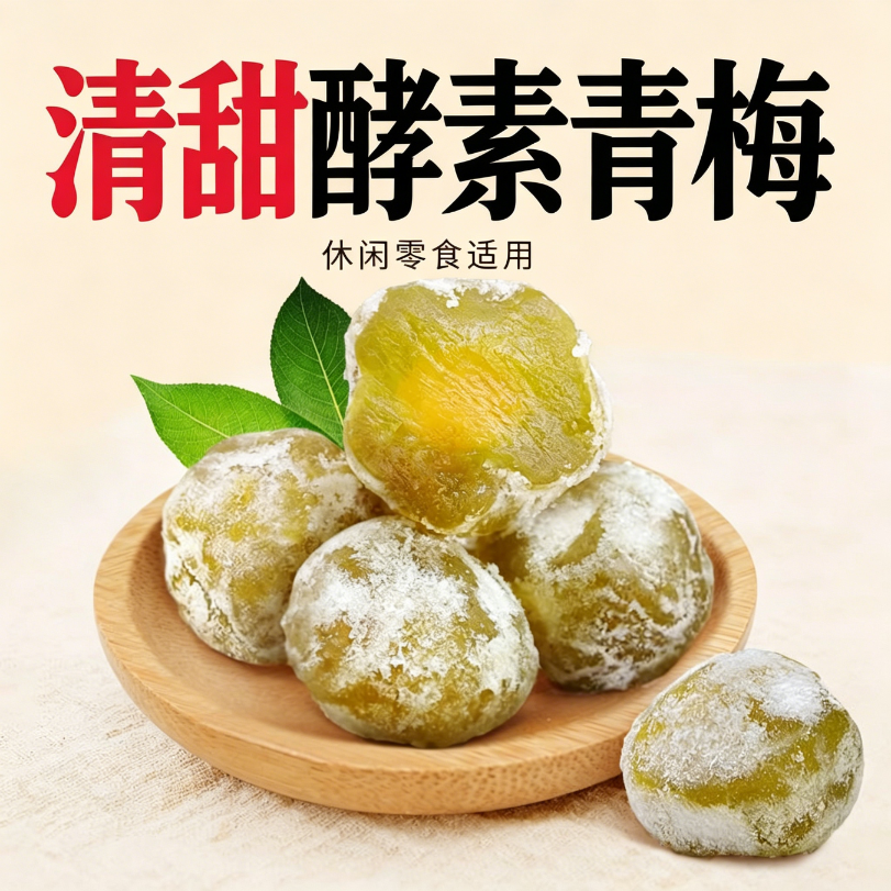 减肥解馋小零食正品酵素梅青梅果大餐救星低脂随便果排宿便休闲促消化低卡清肠道酸甜开胃低负担网红女神解腻提高代谢孕妇大餐救星