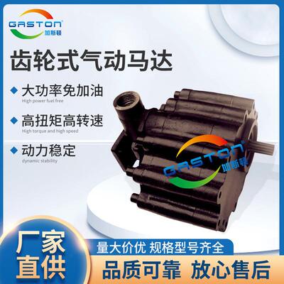 GASTON 加斯顿AMCX7 矿用齿轮式气动马达 船用马达 单轨吊马达