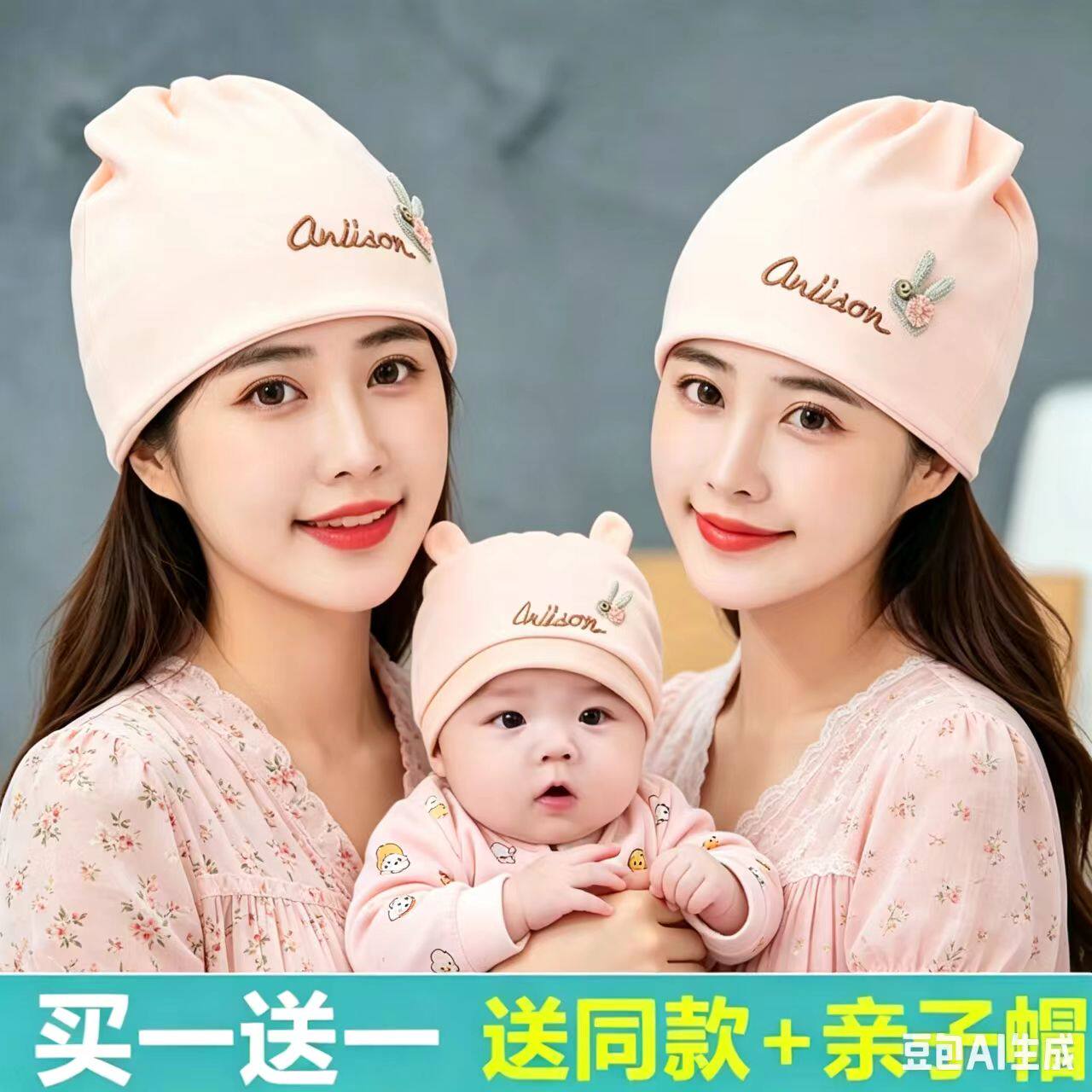 全棉纯棉坐月子帽子孕妇产妇头巾发带8910月份春夏季薄女防风