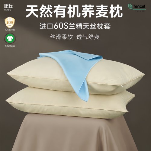 60s兰精天丝 有机纯棉内芯 源产荞麦填充