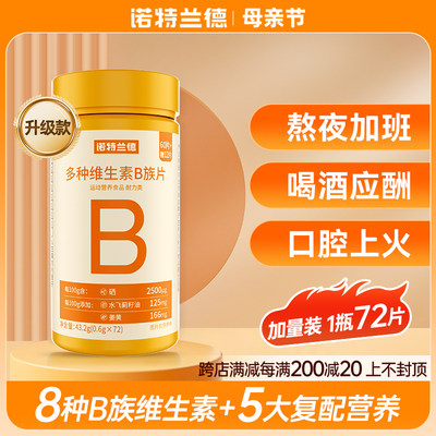 诺特兰德多种维生素b咀嚼片