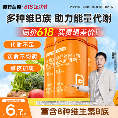 诺特兰德维生素B族咀嚼片