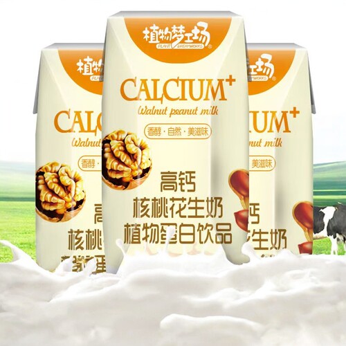 重庆植物梦工场核桃花生奶加钙