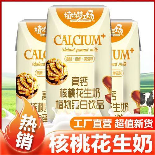 重庆植物梦工场核桃花生奶加钙