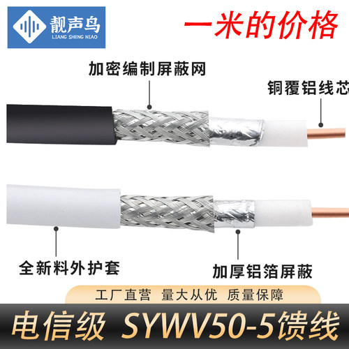 SYWV50-5射频线馈线5D-FB/50欧姆